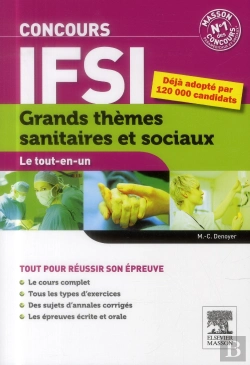 Bertrand.pt - Concours Ifsi ; Grands Thèmes Sanitaires Et Sociaux (8e Édition)