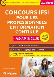 Concours Ifsi Pour Les Professionnels En Formation Continue (Édition 2024/2025)