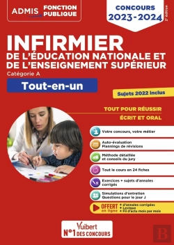Bertrand.pt - Concours Infirmier De L'Education Nationale Et De L'Enseignement Superieur - Tout-En-Un - Concours 2