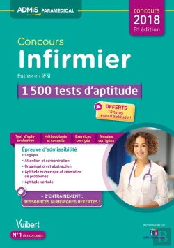 Bertrand.pt - Concours Infirmier Entree En Ifsi 1500 Tests D'Aptitude 8e Edt