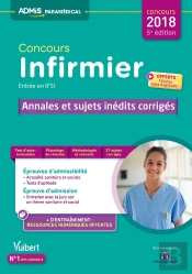 Concours Infirmier Entree En Ifsi Annales Et Sujets Inedits Corriges 5e Edt