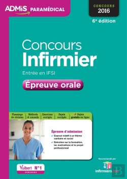 Bertrand.pt - Concours Infirmier Entree En Ifsi Epreuve Orale 6e Edt