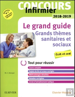 Bertrand.pt - Concours Infirmier ; Grands Thèmes Sanitaires Et Sociaux ; Ifsi 2018-2019