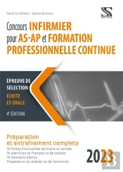 Concours Infirmier Pour As-Ap Et Formation Professionelle Continue (Édition 2023)