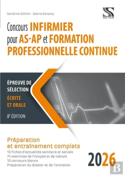 Bertrand.pt - Concours Infirmier Pour As-Ap Et Formation Professionnelle Continue 2026