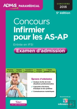 Bertrand.pt - Concours Infirmier Pour Les As Et Ap Entree En Ifsi Examen D'Admission 5e Edt
