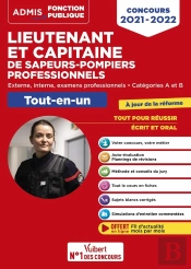 Concours Lieutenant Et Capitaine De Sapeurs-Pompiers Pro - Cat A Et B