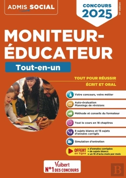 Bertrand.pt - Concours Moniteur-Éducateur : Tout-En-Un (Édition 2025)