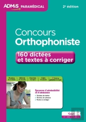 Concours Orthophoniste 164 Dictees Et Textes A Corriger