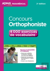 Concours Orthophoniste 4000 Exercices De Vocabulaire