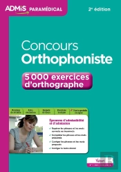 Concours Orthophoniste 5000 Exercices D'Orthographe