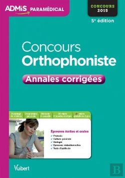 Bertrand.pt - Concours Orthophoniste Annales Corrigees 2015 5e Edt