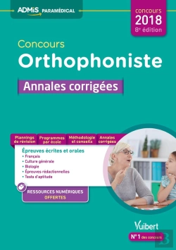 Bertrand.pt - Concours Orthophoniste Annales Corrigees 8e Edt