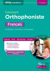 Concours Orthophoniste Francais Vocabulaire Grammaire Orthographe 2e Edt