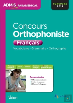 Bertrand.pt - Concours Orthophoniste Francais
