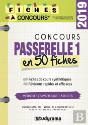Concours Passerelle 1 ; En 50 Fiches