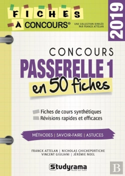 Bertrand.pt - Concours Passerelle 1 ; En 50 Fiches