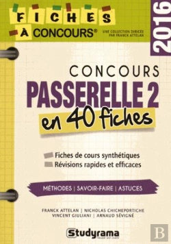 Bertrand.pt - Concours Passrelle En 40 Fiches
