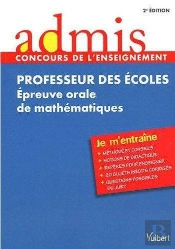 Concours Professeur Des Ecoles Epreuve Orale De Maths 2e Edt