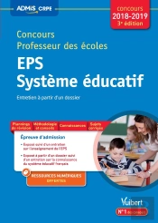Concours Professeur Des Écoles ; Eps Système Éducatif ; Mise En Situation Professionnelle (Concours 2018/2019)