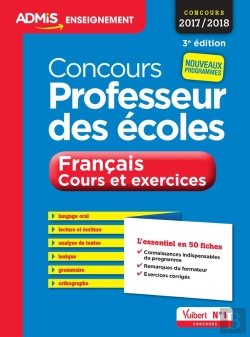 Bertrand.pt - Concours Professeur Des Ecoles Francais Cours Et Exercices 45 Fiches 3edt