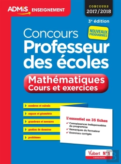 Bertrand.pt - Concours Professeur Des Ecoles Mathematiques Cours Exercices 35 Fiches 3e Edt