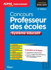 Concours Professeur Des Ecoles Systeme Educatif 50 Fiches 2e Edt