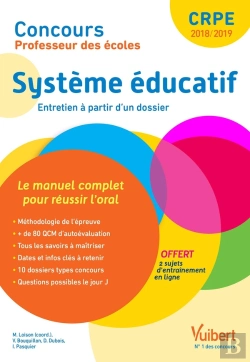Bertrand.pt - Concours Professeur Des Ecoles Systeme Educatif