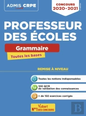 Concours Professeur Des Ecoles - Toutes Les Bases En Grammaire