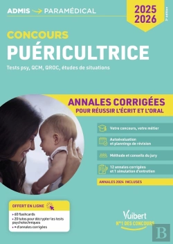 Bertrand.pt - Concours Puéricultrice - Annales Corrigées - Sujets 2024 : Entraînement Intensif - Ifpde - 2025-2026