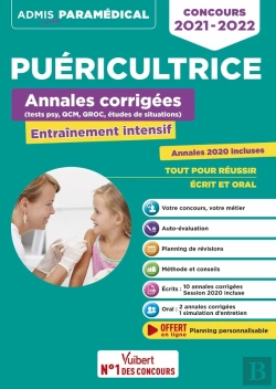 Bertrand.pt - Concours Puéricultrice ; Entraînement Intensif ; Concours Ifpde (Édition 2021/2022)
