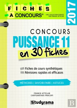 Bertrand.pt - Concours Puissance 11 En 30 Fiches 2017