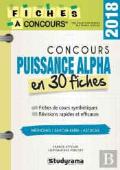 Concours Puissance Alpha En 30 Fiches