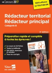 Concours Redacteur Territorial Et Redacteur Principal Cat B 3e Edt