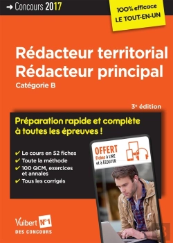 Bertrand.pt - Concours Redacteur Territorial Et Redacteur Principal Cat B 3e Edt