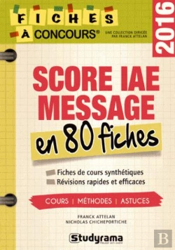 Bertrand.pt - Concours Score Iae Message En 50 Fiches