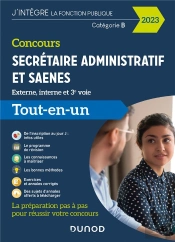 Concours Secretaire Administratif Et Saenes - 2023 - Tout-En-Un
