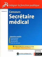 Concours Secrétaire Médical ; Catégorie B (3e Édition)