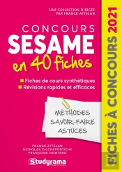 Concours Sésame En 40 Fiches