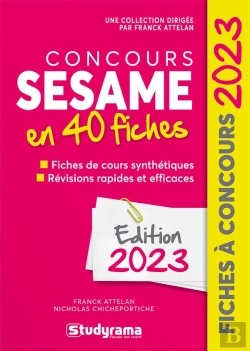 Bertrand.pt - Concours Sesame En 40 Fiches