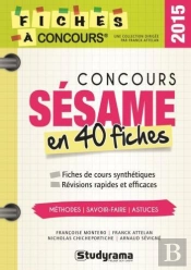 Concours Sésame En 40 Fiches
