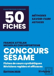 Concours Sesame En 50 Fiches