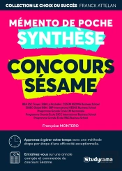 Concours Sésame ; Mémento De Poche Synthèse
