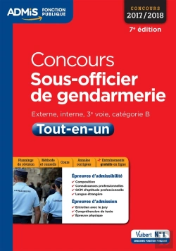Bertrand.pt - Concours Sous Officier De Gendarmerie Cat B Tout En Un 7e Edt
