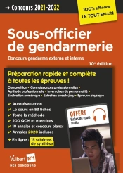 Concours Sous-Officier De Gendarmerie ; Préparation Rapide Et Complète À Toutes Les Épreuves (Édition 2021/2022)