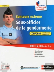 Concours Sous-Officier De La Gendarmerie - Categorie B - N 23 (Integrer La Fonction Publique) 2016