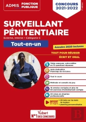 Concours Surveillant Pénitentiaire - Categorie C - Tout-En-Un - Concours Externe Et Interne (Édition 2021/2022)