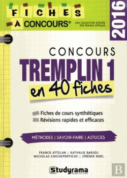 Bertrand.pt - Concours Tremplin 1 En 40 Fiches