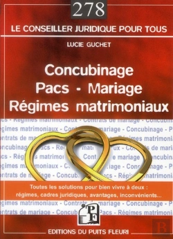 Bertrand.pt - Concubinage - Pacs - Mariage - Regimes Matrimoniaux