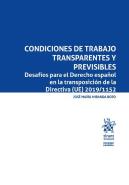 Condiciones De Trabajo Transparentes Y Previsibles